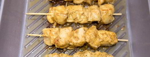 куриные шашлычки с пастой тикка масала. Шаг 5