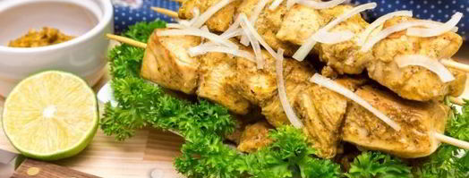 куриные шашлычки с пастой тикка масала. Шаг 7