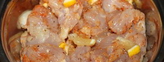 куриные шашлычки в духовке. Шаг 2