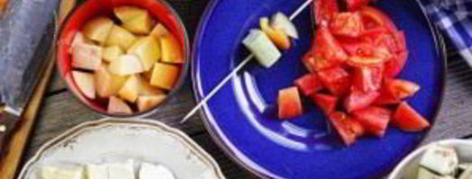 овощной шашлык в кляре. Шаг 5