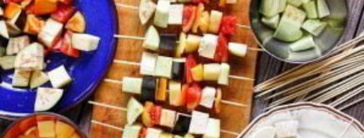 овощной шашлык в кляре. Шаг 7