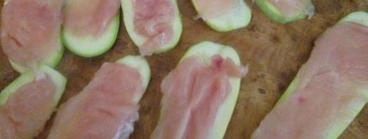 шашлычки из кабачков и курицы. Шаг 3