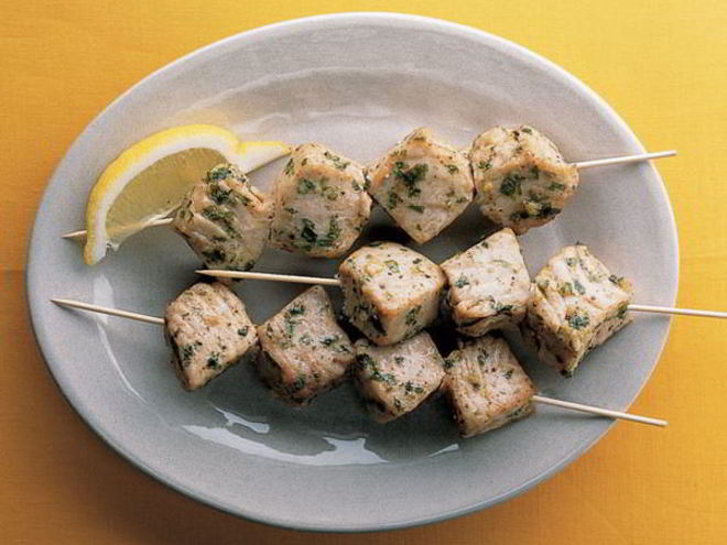 Рецепт шашлычков из тунца