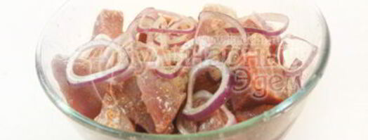 шашлычки с помидорками в лимонном маринаде. Шаг 4