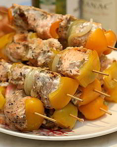 Шашлычок из рыбы