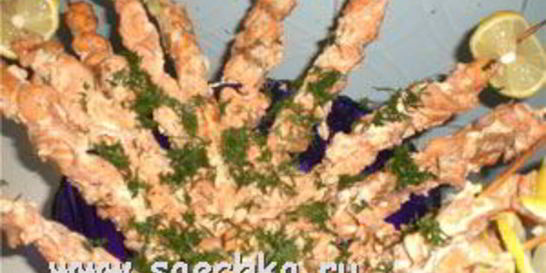 Шашлык из форели