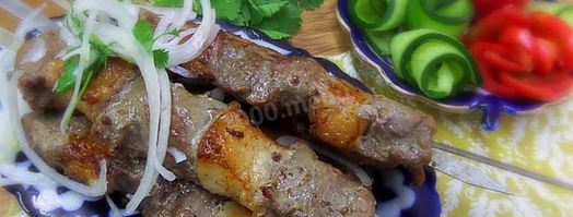 шашлык из говядины чтобы мясо было мягким. Шаг 9