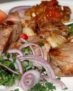 Шашлык из говядины по-узбекски