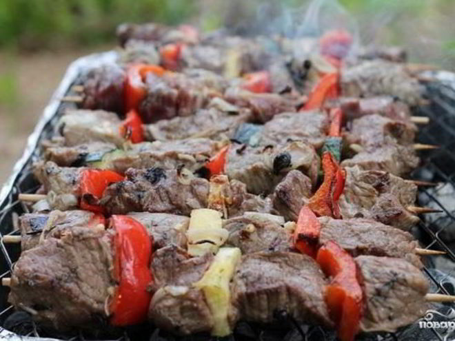 Рецепт шашлыка из говядины