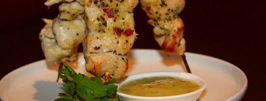 шашлык из индейки под киви-соусом. Шаг 4