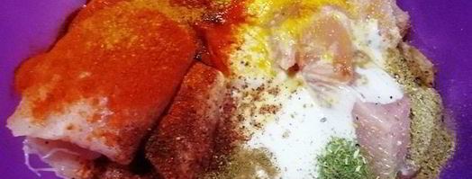 шашлык из индейки в беконе. Шаг 4