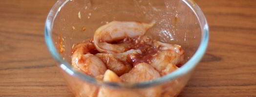 шашлык из куриного филе. Шаг 3