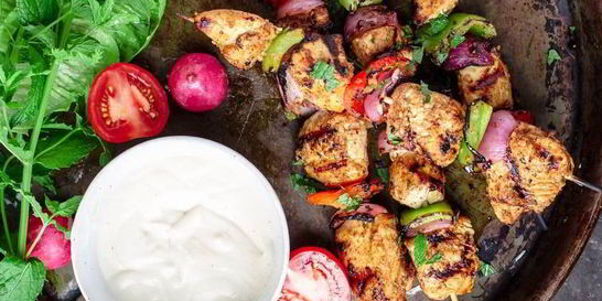 Шашлык из курицы