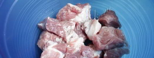 шашлык из свинины на минералке. Шаг 4