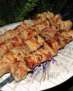 Шашлык из свинины на пиве