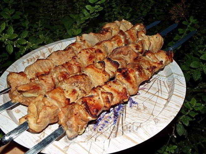 Рецепт шашлыка из свинины на пиве