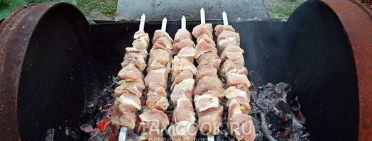 шашлык из свинины на пиве. Шаг 10