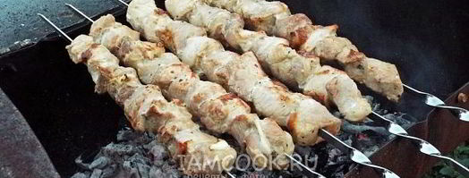 шашлык из свинины на пиве. Шаг 11