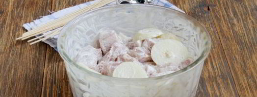 шашлык из свинины на шпажках в духовке. Шаг 6