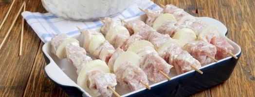 шашлык из свинины на шпажках в духовке. Шаг 7