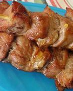 Шашлык из свинины с соевым соусом