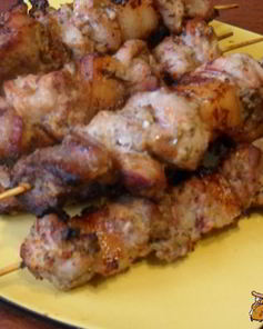 Шашлык из свинины в аэрогриле