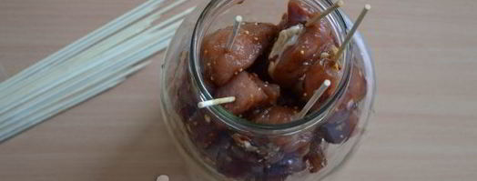 шашлык из свинины в банке в духовке. Шаг 8