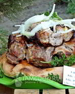 Шашлык из свинины в кефире