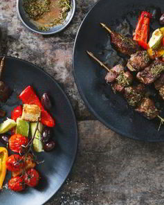 Шашлык из свинины в розмариновом маринаде