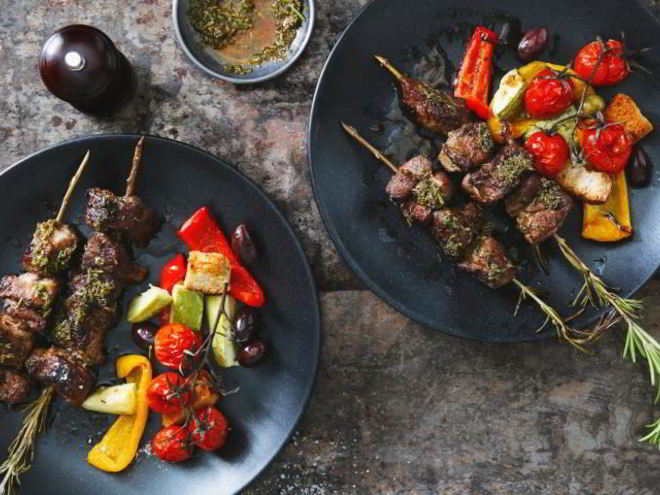 Рецепт шашлыка из свинины в розмариновом маринаде