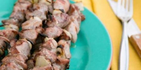 Шашлык из свинины в вине