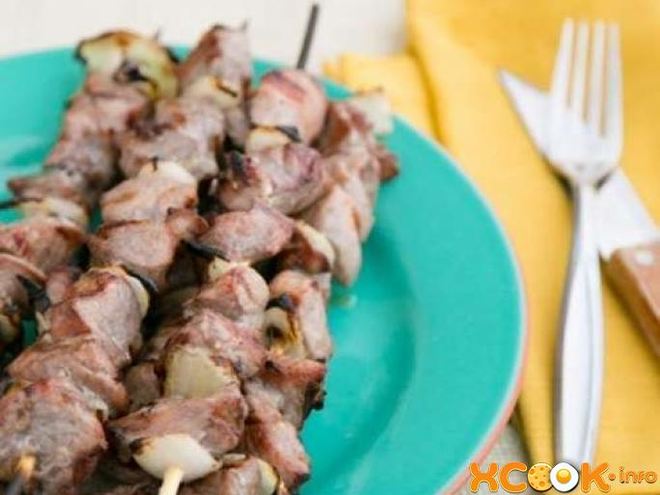 Рецепт шашлыка из свинины в вине