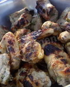 Шашлык из свиных ребрышек