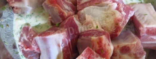 шашлык из свиных ребрышек. Шаг 6