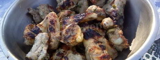 шашлык из свиных ребрышек. Шаг 9