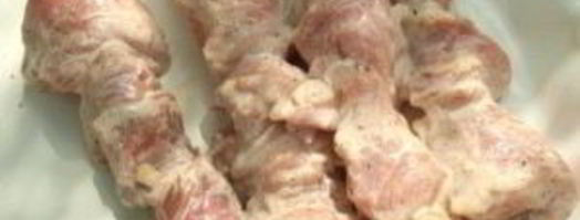 шашлык на кефире из говядины. Шаг 3