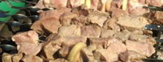 шашлык на кефире из говядины. Шаг 4