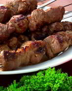 Шашлык на коньяке