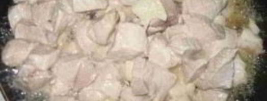 шашлык на сковороде. Шаг 4