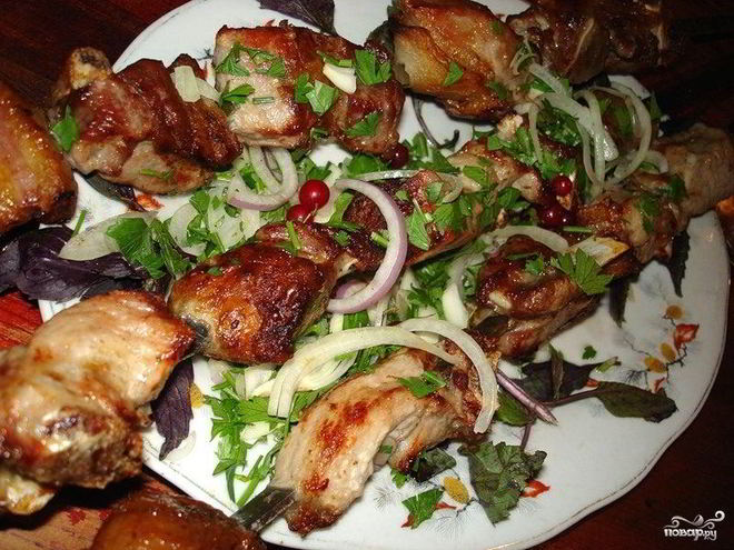 Рецепт шашлыка по-кавказски