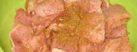 шашлык с овощами в духовке. Шаг 13