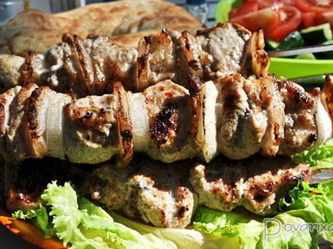 Рецепт шашлыка в кефирном маринаде