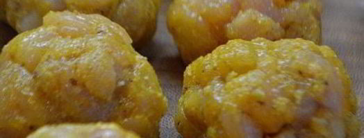 шашлыки из рубленного мяса с овощами. Шаг 4