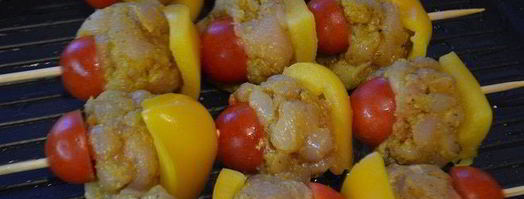 шашлыки из рубленного мяса с овощами. Шаг 5