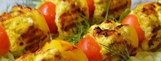 шашлыки из рубленного мяса с овощами. Шаг 7