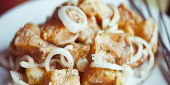 Шашлыки из рыбы