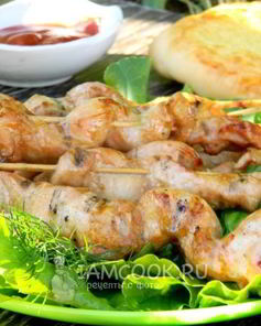 Тайский куриный шашлычок