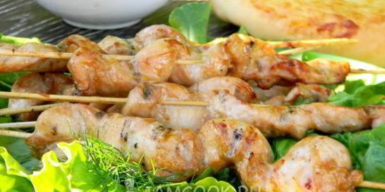 Тайский куриный шашлычок