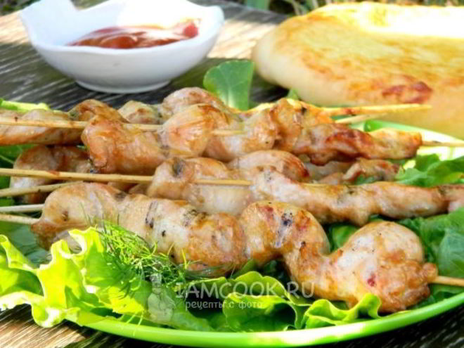 Рецепт тайского куриного шашлычка