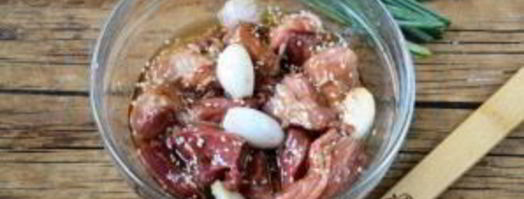 тайский шашлычок на шпажках. Шаг 4